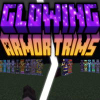 Glowing Armor Trims Texture Pack for Minecraft - Download mod screenshot 1