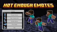 Not Enough Emotes Mod for Minecraft - Download & Install mod screenshot 1