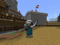 صورة 9 لمود مود فرسان الملحمة للدروع والأسلحة التاريخية لماين كرافت بيدروك ماين كرافت