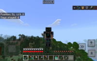 تجربة مود Avaritia Bedrock Port مع دروع الأبدية