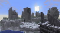 Abandoned City (Achievements On) World for Minecraft - Download & Install mod screenshot 4