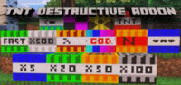 TNT Destructive Addon for Minecraft Bedrock - Download mod screenshot 2