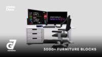 اثاث monoDeco Gen 7 داخل لعبة ماين كرافت