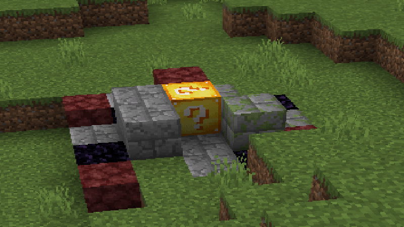 مود بلوكات الحظ Classic Lucky Block لماين كرافت بيدروك