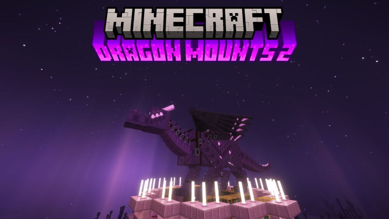 إضافة Dragon Mounts 2 - التنانين النارية والأعشاش لماين كرافت