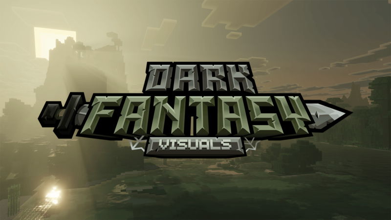 شيدر Dark Visuals - أجواء مظلمة خيالية لماين كرافت