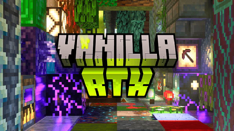 تيكستشر باك Vanilla RTX - واقعية تتبع الأشعة لماين كرافت