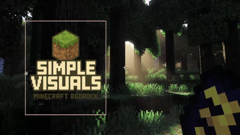 Simple Visuals - أخف شيدر لماين كرافت للأجهزة الضعيفة